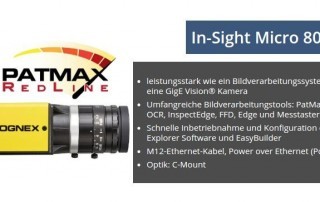 Neuheit von Cognex: In-Sight Micro 8000 Serie