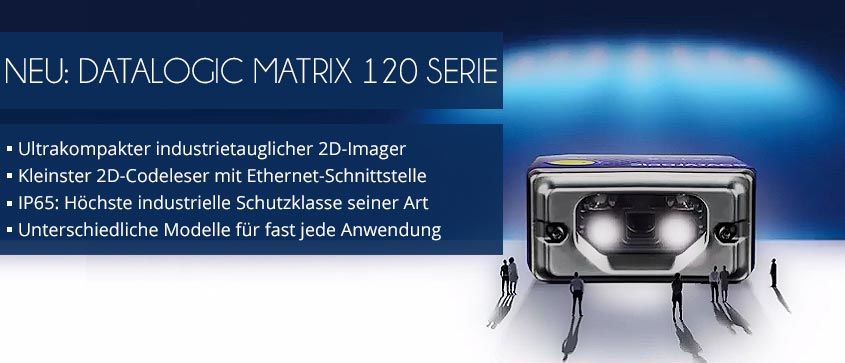 NEU Datalogic Matrix 120 Serie