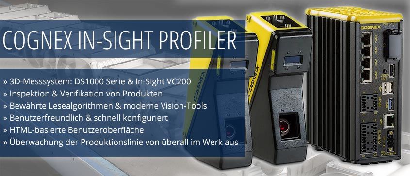 Cognex In-Sight Profiler Messsystem
