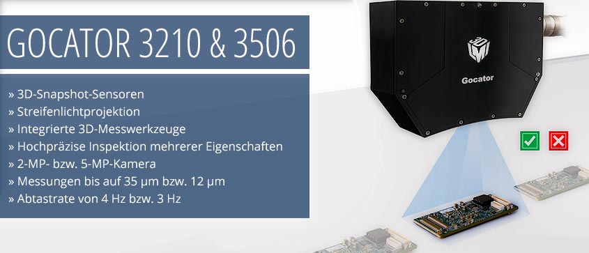 Gocator 3210 & Gocator 3506