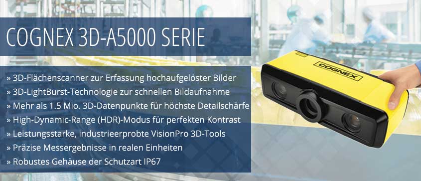COGNEX 3D-A5000 Serie