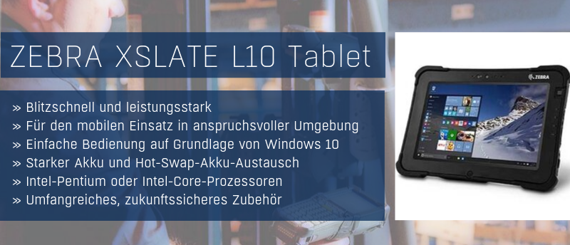 Zebra XSLATE L10 Tablet