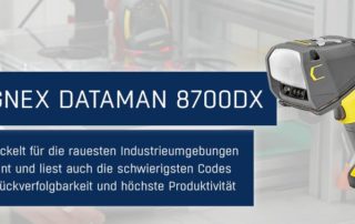 Newsmeldung Cognex DataMan 8700DX jetzt verfuegbar