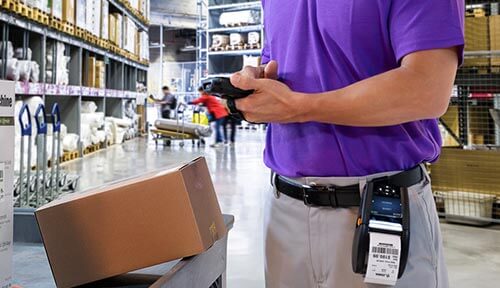 Einsatzgebiet MDE Manuelle Kommissionierung