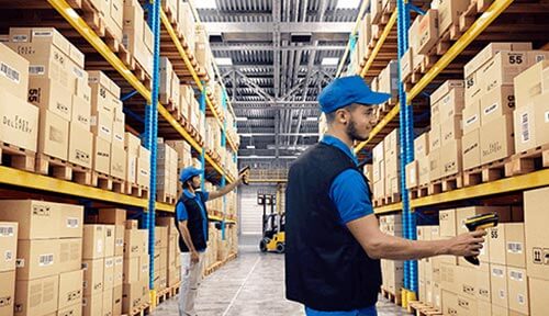 Einsatzgebiet Komplett-Loesung Lager und Logistik