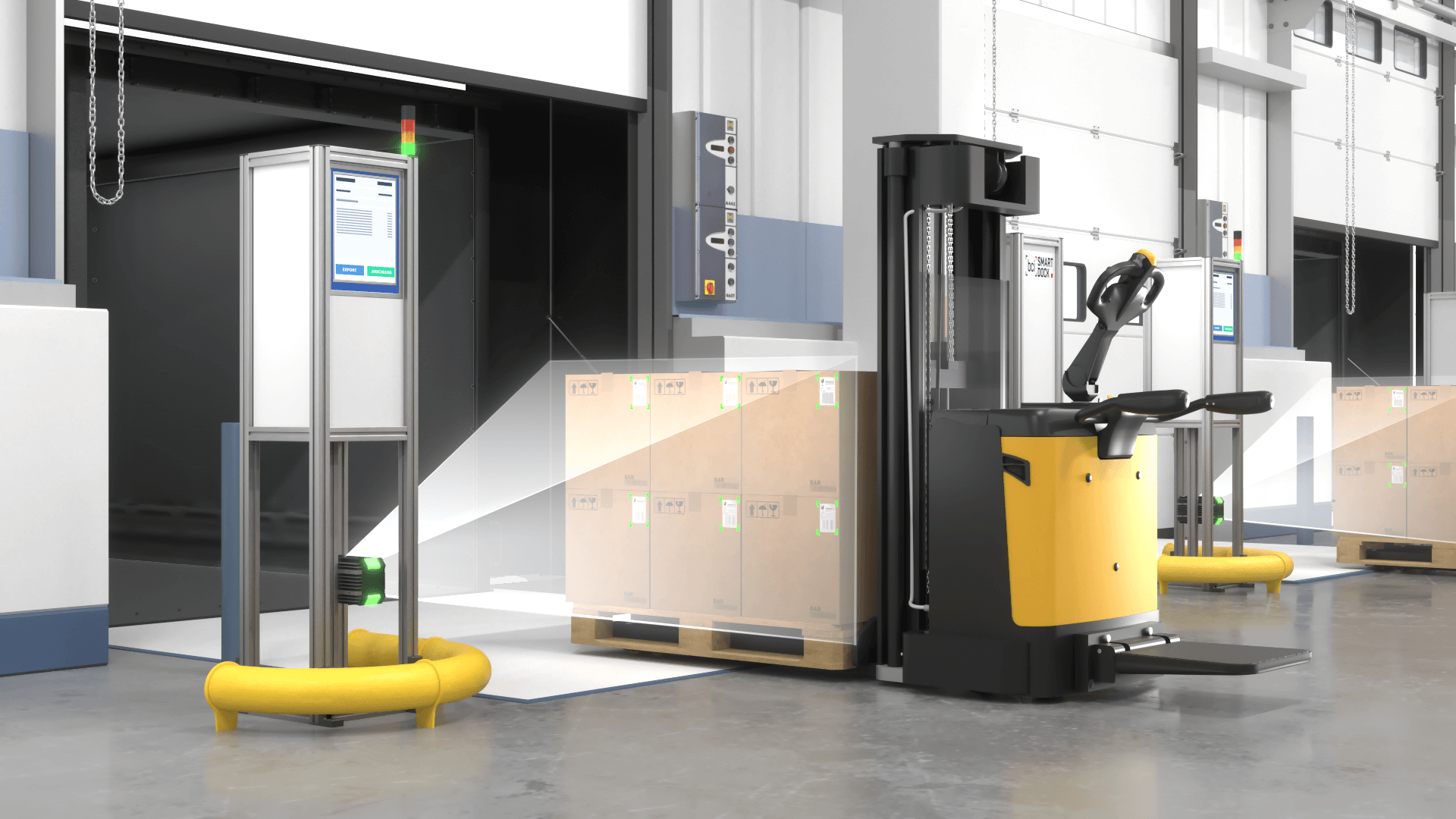 SMART.DOCK Visualisierung Detailansicht