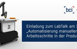 Newsmeldung Einladung zum LabTalk - 120821